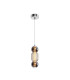 Drop Modern Slim Pendant Ceiling Light Chrome 3000K 2000lm Colorful Shade-1