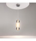 Drop Modern Slim Pendant Ceiling Light Chrome 3000K 2000lm Colorful Shade-2