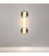 Drop Modern Slim Pendant Ceiling Light Chrome 3000K 2000lm Colorful Shade-4