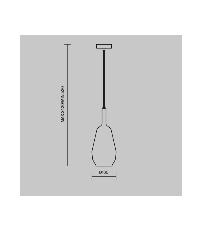 Duality Modern 16cm Dome Pendant Ceiling Light Black 1xE27 Gold Shade-6