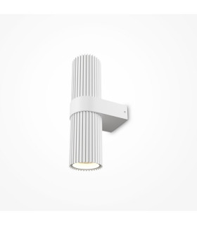 Dynamics Modern Up & Down Wall Lamp White 2xGU10-1