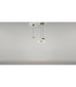 El Modern Pendant Ceiling Light Black 3000K 650lm-4