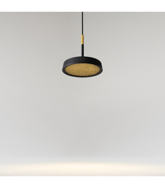 El Modern Pendant Ceiling Light Black 3000K 650lm-5