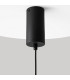El Modern Pendant Ceiling Light Black 3000K 650lm-6