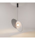 Evolution Modern Pendant Ceiling Light Black 3000K 400lm Grey Shade-2