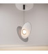 Evolution Modern Pendant Ceiling Light Black 3000K 400lm Grey Shade-5
