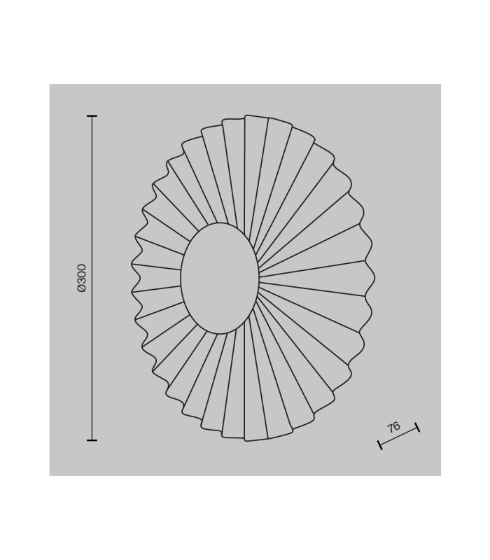 Fiore Modern Wall Lamp Brass 3000K 510lm White Shade-3
