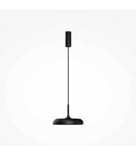 Gerhard Modern 30cm Dome Pendant Ceiling Light Black 3000K 800lm-2