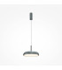 Gerhard Modern 30cm Dome Pendant Ceiling Light Grey 3000K 1000lm-1