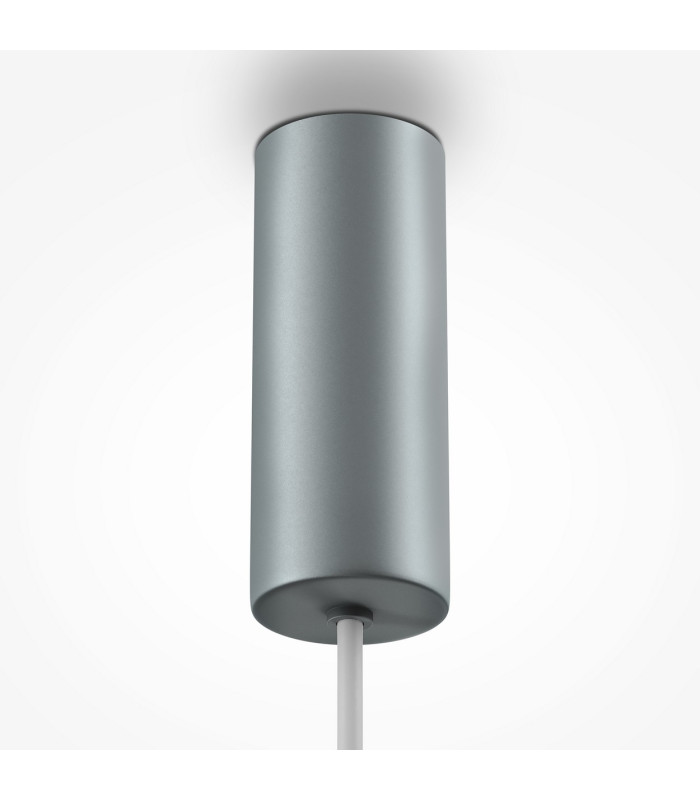 Gerhard Modern 30cm Dome Pendant Ceiling Light Grey 3000K 1000lm-3