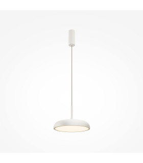 Gerhard Modern 30cm Dome Pendant Ceiling Light White 3000K 1000lm-1
