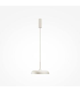 Gerhard Modern 30cm Dome Pendant Ceiling Light White 3000K 1000lm-2