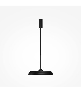 Gerhard Modern 40cm Dome Pendant Ceiling Light Black 3000K 1200lm-2
