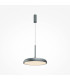 Gerhard Modern 40cm Dome Pendant Ceiling Light Grey 3000K 1400lm-1