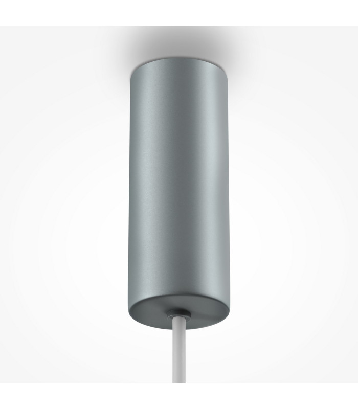 Gerhard Modern 40cm Dome Pendant Ceiling Light Grey 3000K 1400lm-3