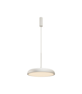 Gerhard Modern 40cm Dome Pendant Ceiling Light White 3000K 1400lm-1