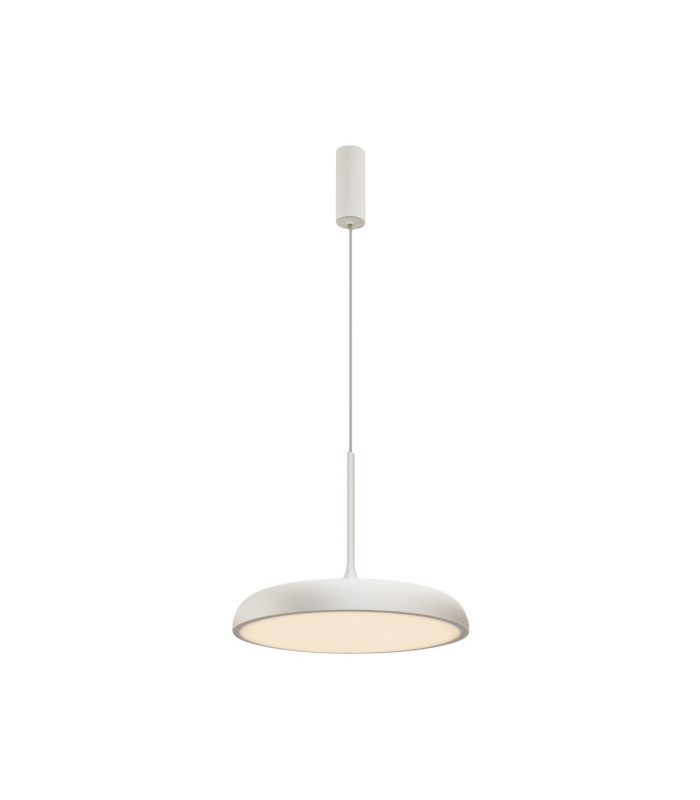Gerhard Modern 40cm Dome Pendant Ceiling Light White 3000K 1400lm-1