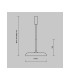 Gerhard Modern 40cm Dome Pendant Ceiling Light Grey 3000K 1400lm-4
