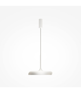 Gerhard Modern 40cm Dome Pendant Ceiling Light White 3000K 1400lm-2
