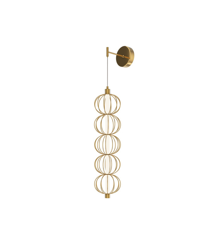 Golden Cage Modern Integrated LED Wall Lamp Gold 3000K 1100lm-1