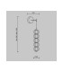 Golden Cage Modern Integrated LED Wall Lamp Gold 3000K 1100lm-3