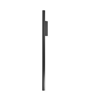 Halo Modern Integrated LED Wall Lamp Black 520lm White Shade-1