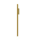 Halo Modern Integrated LED Wall Lamp Brass 760lm White Shade-1