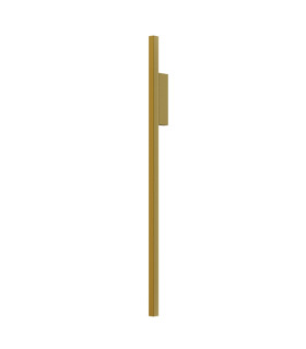 Halo Modern Integrated LED Wall Lamp Brass 760lm White Shade-1