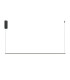 Halo Modern 120cm Bar Pendant Ceiling Light Black 800lm White Shade-1