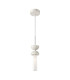 Kyoto Modern Slim Pendant Ceiling Light White 1xG9-1
