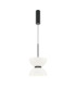 Kyoto Modern Slim Pendant Ceiling Light Black 3000K 1300lm White Shade-1