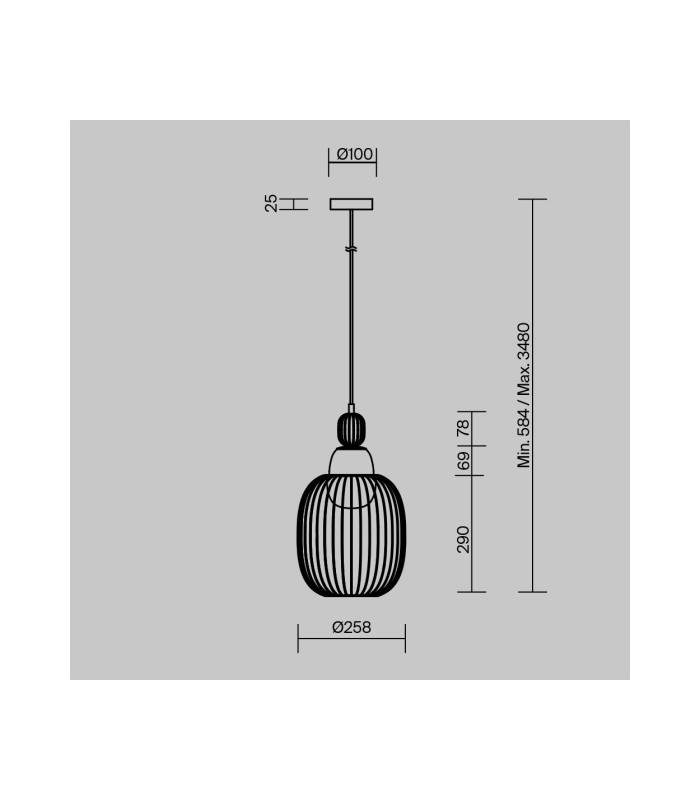Levitation Modern 25cm Wire Frame Pendant Ceiling Light Brass 1xG9 White Shade-7