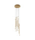 Light Stick Modern Cluster Pendant Ceiling Light Brass 3000K 3350lm White Shade-1