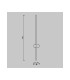 Light Stick Modern Integrated LED Wall Lamp Black 3000K 750lm White Shade-3