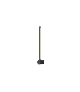 Light Stick Modern 60cm Integrated LED Wall Lamp Black 3000K 500lm White Shade-1