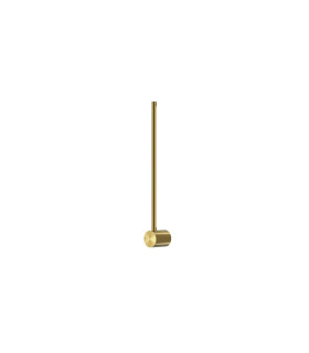Light Stick Modern 60cm Integrated LED Wall Lamp Brass 3000K 500lm White Shade-1