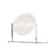 Mangata Modern Integrated LED Table Lamp Dimmable Chrome 3000K 250lm Acrylic Shade-1