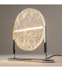 Mangata Modern Integrated LED Table Lamp Dimmable Chrome 3000K 250lm Acrylic Shade-5