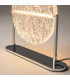 Mangata Modern Integrated LED Table Lamp Dimmable Chrome 3000K 250lm Acrylic Shade-6