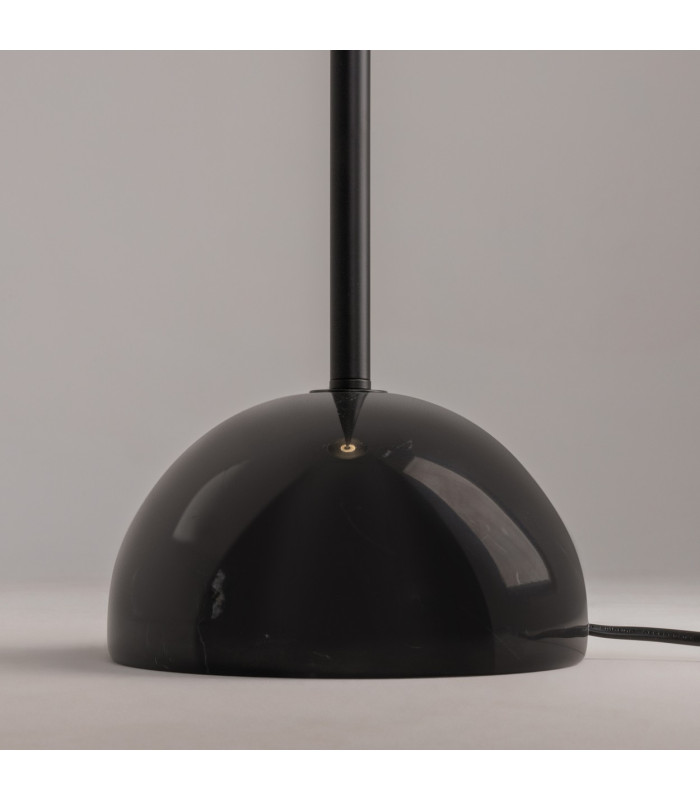 Memory Modern Floor Lamp Black 1xE14 Glass Shade-6
