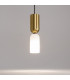Memory Modern Slim Pendant Ceiling Light Black 1xE14 White Gold Shade-5