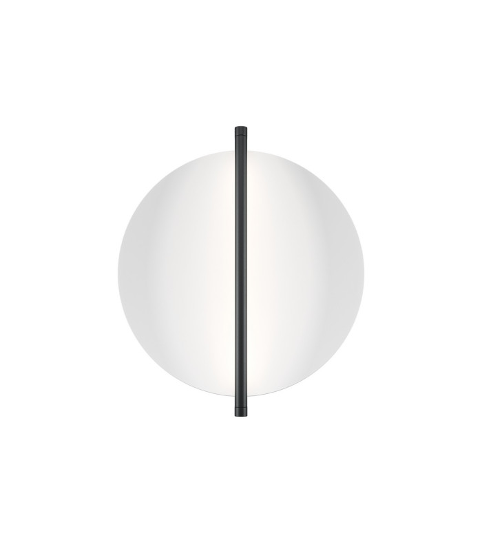 Mira Modern Integrated LED Wall Lamp Black 3000K 200lm White Shade-1