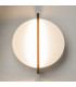 Mira Modern Integrated LED Wall Lamp Black 3000K 200lm White Shade-5