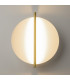 Mira Modern Integrated LED Wall Lamp Gold 3000K 300lm White Shade-5