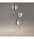 Misterio Modern Cluster Pendant Ceiling Light Dimmable Black 2700K 2000lm Colorful Shade-5