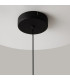 Misterio Modern Globe Pendant Ceiling Light Dimmable Black 2700K 650lm Colorful Shade-6