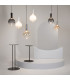 Nebula Modern 20cm Globe Pendant Ceiling Light White 3000K 400lm-3