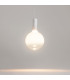 Nebula Modern 20cm Globe Pendant Ceiling Light White 3000K 400lm-4