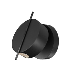 Nuance Modern Integrated LED Wall Lamp Black 3000K 200lm-1
