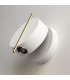 Nuance Modern Integrated LED Wall Lamp White And Brass 3000K 200lm-2